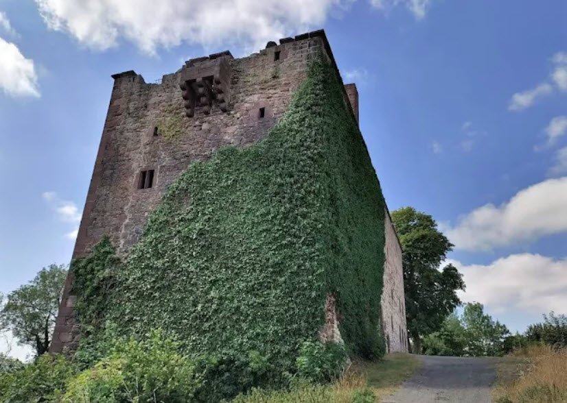 Castle Ruin Grebenstein, Grebenstein, Germany, Germany